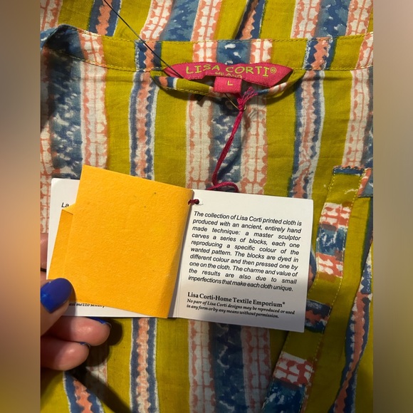 Lisa Cortez NWT caftan dress size L - Picture 7 of 10